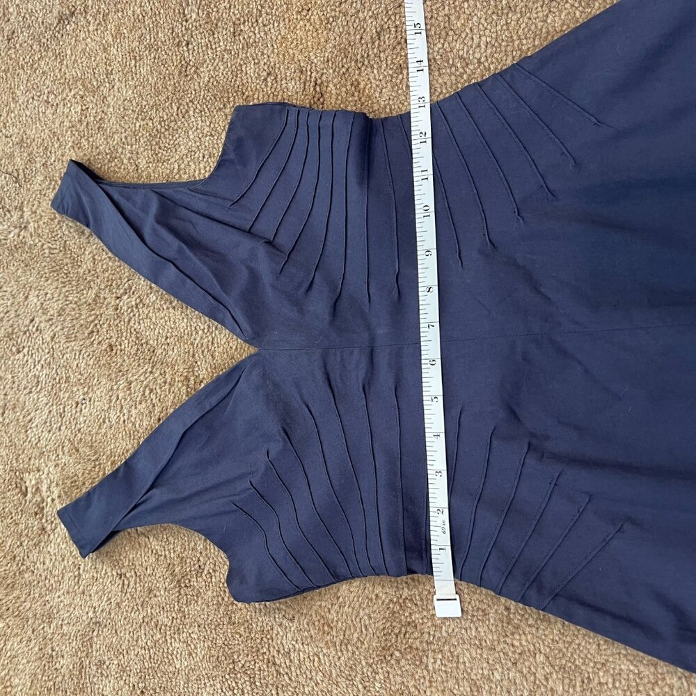 Anthropologie, Viola, Navy Blue Size 2 dress - Picture 5 of 10